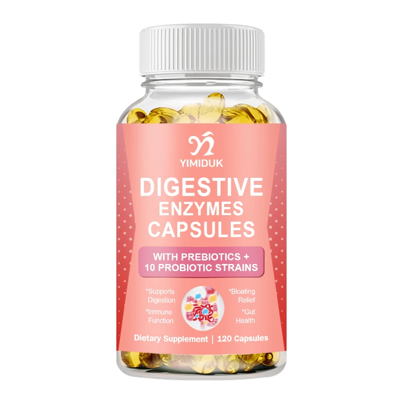 Digestive Enzymes Capsules - Multi Enzymes, for Digestive Health & Gut Health - Meal Time Discomfort Relief & Bloating
Digestive Enzymes Capsules - Multi Enzymes, for Digestive Health & Gut Health - Meal Time Discomfort Relief & Bloating