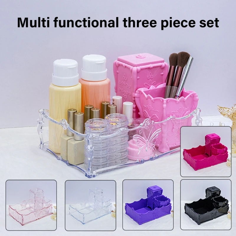 Plastic Makeup Brush Organizers Containers Jewelry Box Desktop Art Tool Storage Box for Women
Plastic Makeup Brush Organizers Containers Jewelry Box Desktop Art Tool Storage Box for Women