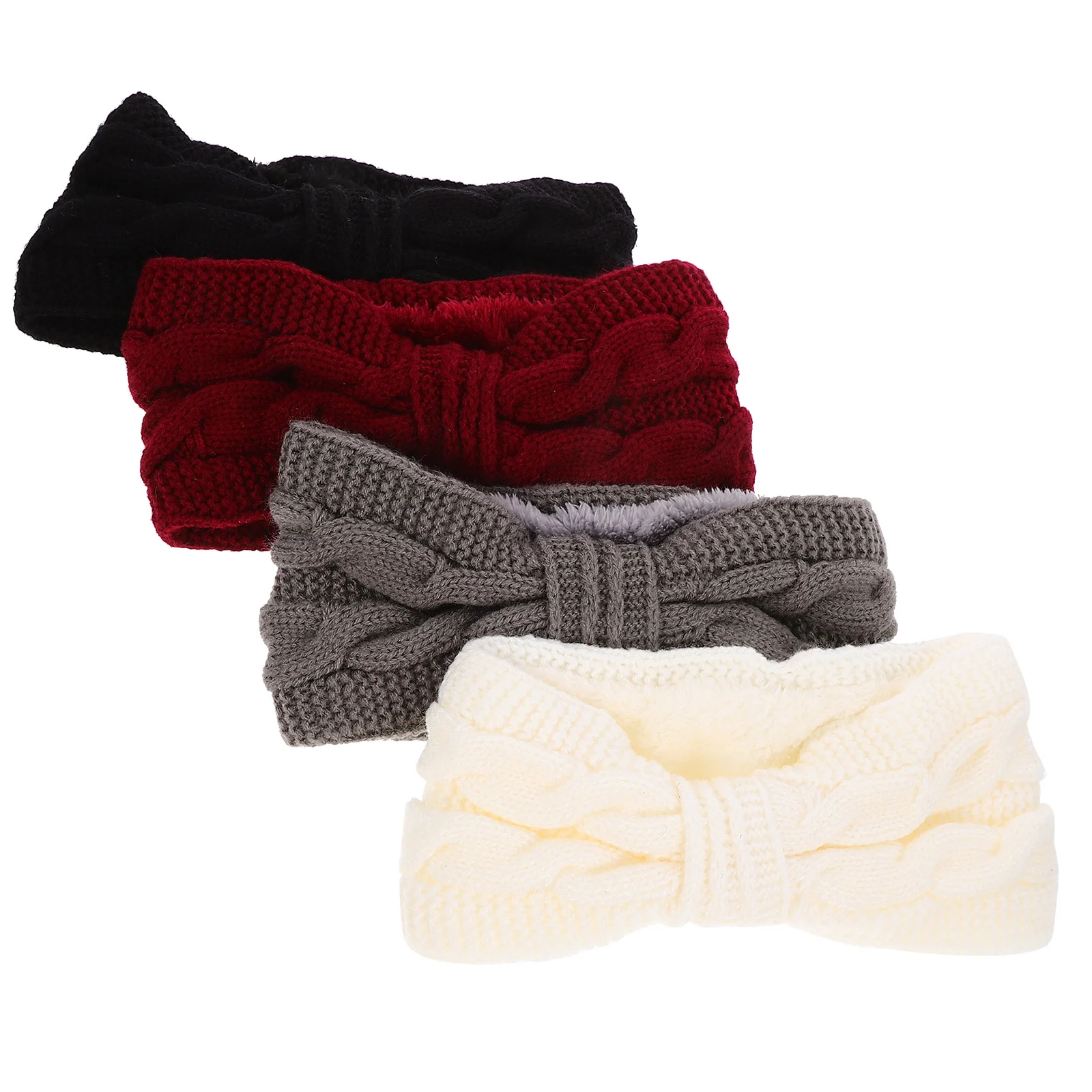 4Pcs Headbands for Women Knitted Bow Turban Hair Accessories Warm Ear Warmer Winter Fashion Turban Headband Headbands for Women
4Pcs Headbands for Women Knitted Bow Turban Hair Accessories Warm Ear Warmer Winter Fashion Turban Headband Headbands for Women