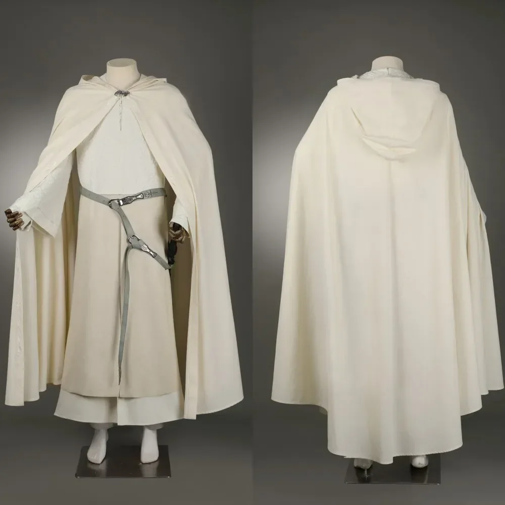 Gandalf Cosplay Costume White Gandalf Robe Costumes and Wig Boots Are Available for Sold Custom Size
Gandalf Cosplay Costume White Gandalf Robe Costumes and Wig Boots Are Available for Sold Custom Size