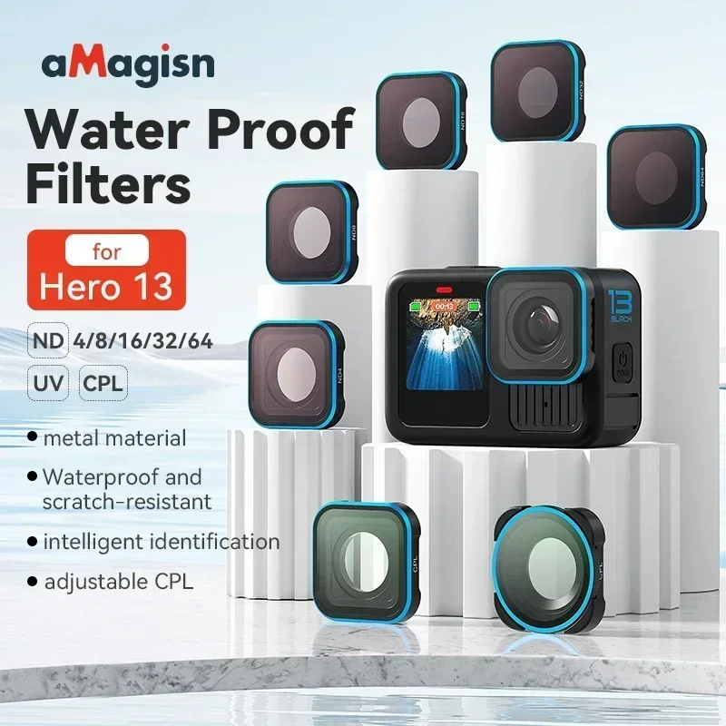 PL ND Filter Set HD Plastic Neutral Density Polarizer Lens Filter Kit Action Camera Accessory For GoPro Hero 13 12 11 10 9
PL ND Filter Set HD Plastic Neutral Density Polarizer Lens Filter Kit Action Camera Accessory For GoPro Hero 13 12 11 10 9