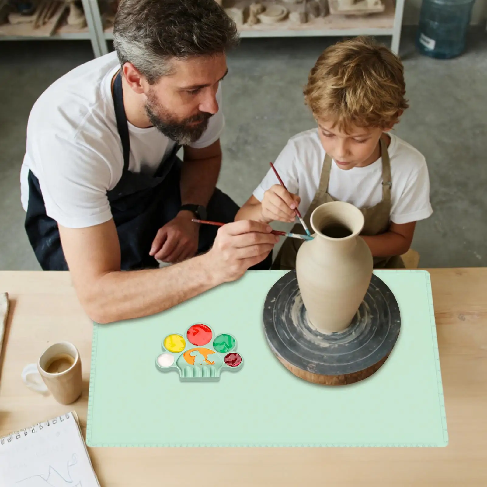 Силиконовый коврик для рисования, складной коврик для рисования, 23,62x15,75 дюйма, складной детский коврик для рисования для художника, студента, акварельные глиняные проекты
Силиконовый коврик для рисования, складной коврик для рисования, 23,62x15,75 дюйма, складной детский коврик для рисования для художника, студента, акварельные глиняные проекты