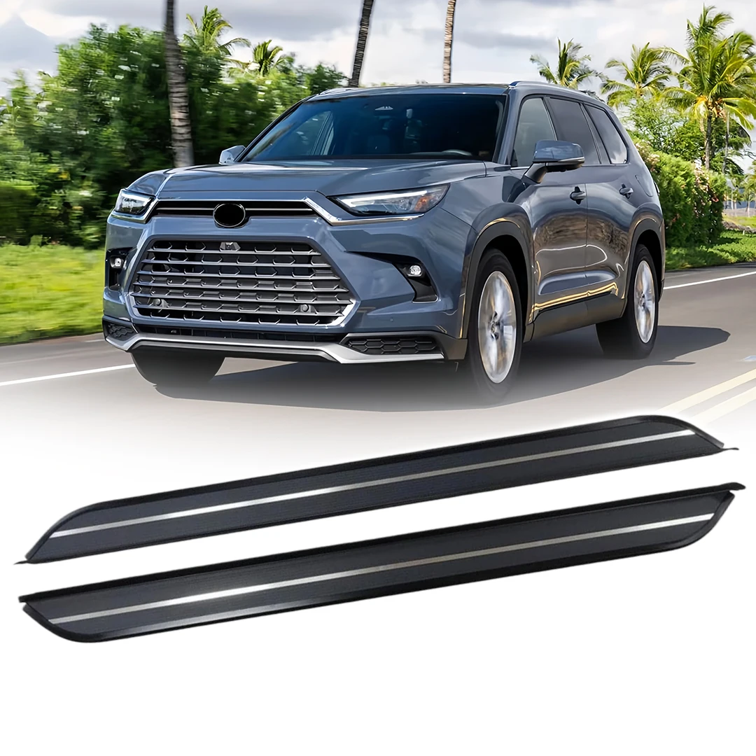 2Pcs Aluminium Running Boards Side Step Pedal Fixed Foot Step Stair Fits for Toyota Grand Highlander 2024 2025 2026
2Pcs Aluminium Running Boards Side Step Pedal Fixed Foot Step Stair Fits for Toyota Grand Highlander 2024 2025 2026