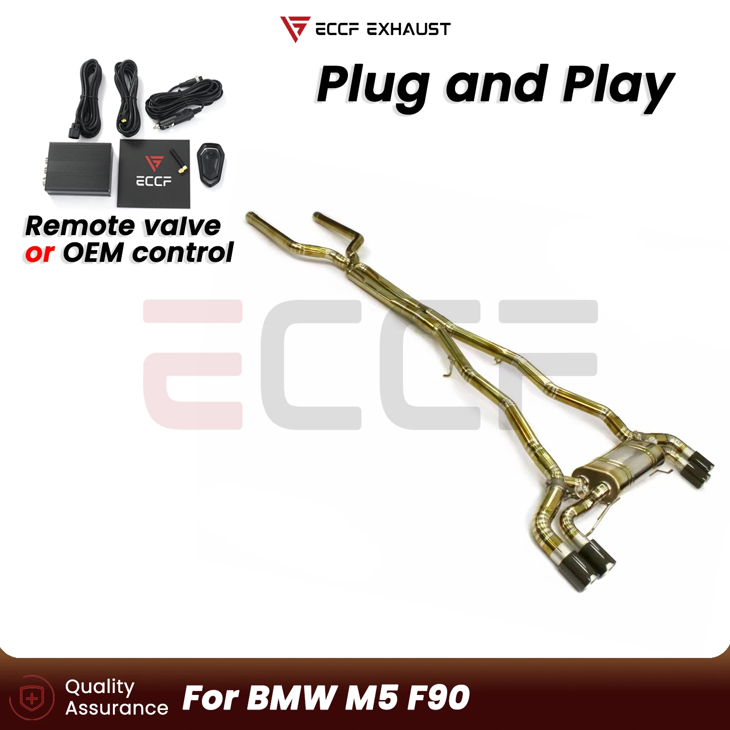 For BMW M5 F90 Titanium Catback Exhaust System Plug and Play Performance Upgrade Easy Installation
For BMW M5 F90 Titanium Catback Exhaust System Plug and Play Performance Upgrade Easy Installation