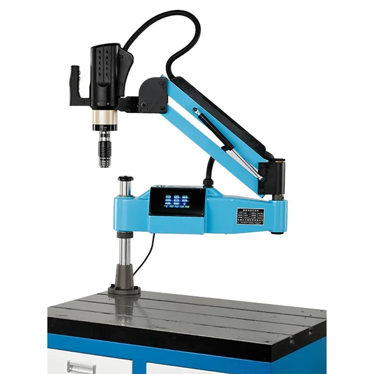 Hot Selling Automatic Flexible Arm Nut Screw Servo Electric Tapping Machine
Hot Selling Automatic Flexible Arm Nut Screw Servo Electric Tapping Machine