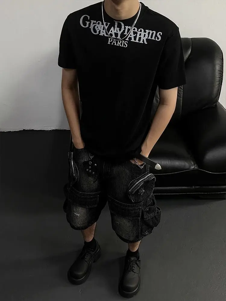 American Trendy Brand T Letter Printing Heavy Cotton Short-sleeved T-shirt Men's and Women's Basic Round Neck Half-sleeved Top T
American Trendy Brand T Letter Printing Heavy Cotton Short-sleeved T-shirt Men's and Women's Basic Round Neck Half-sleeved Top T