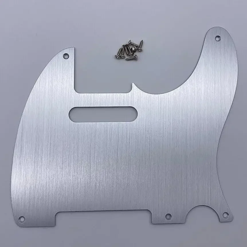 5-Hole Aluminum Anodized Tele Pickguard for USA/Mexican Standard Tele - Modern Style Guitar Scratch Plate
5-Hole Aluminum Anodized Tele Pickguard for USA/Mexican Standard Tele - Modern Style Guitar Scratch Plate