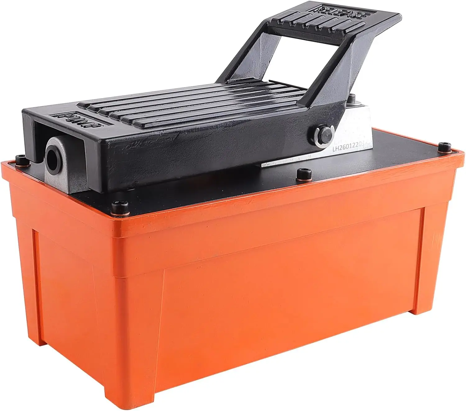 10,000 PSI Foot Operated Air/Hydraulic Pump, 98 in³ Oil Tank/1.6 L Heavy Duty Pneumatic Hydraulic Foot Pump with 1/4 NPT Air Inl
10,000 PSI Foot Operated Air/Hydraulic Pump, 98 in³ Oil Tank/1.6 L Heavy Duty Pneumatic Hydraulic Foot Pump with 1/4 NPT Air Inl