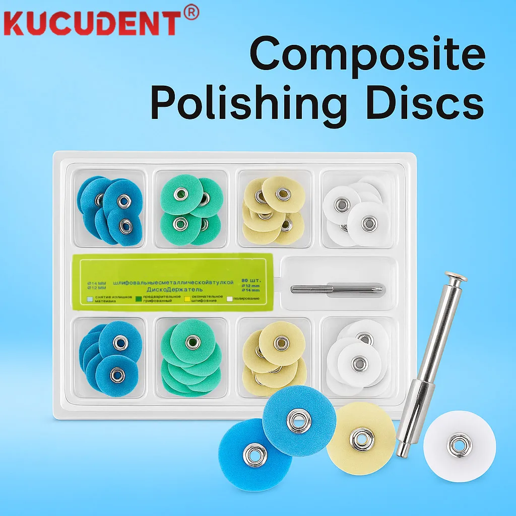 80pcs/40pcs Dental Composite Polishing Disc Finishing Polisher Gross Reduction Contouring Mandrel Stripes Set Dentistry Material
80pcs/40pcs Dental Composite Polishing Disc Finishing Polisher Gross Reduction Contouring Mandrel Stripes Set Dentistry Material