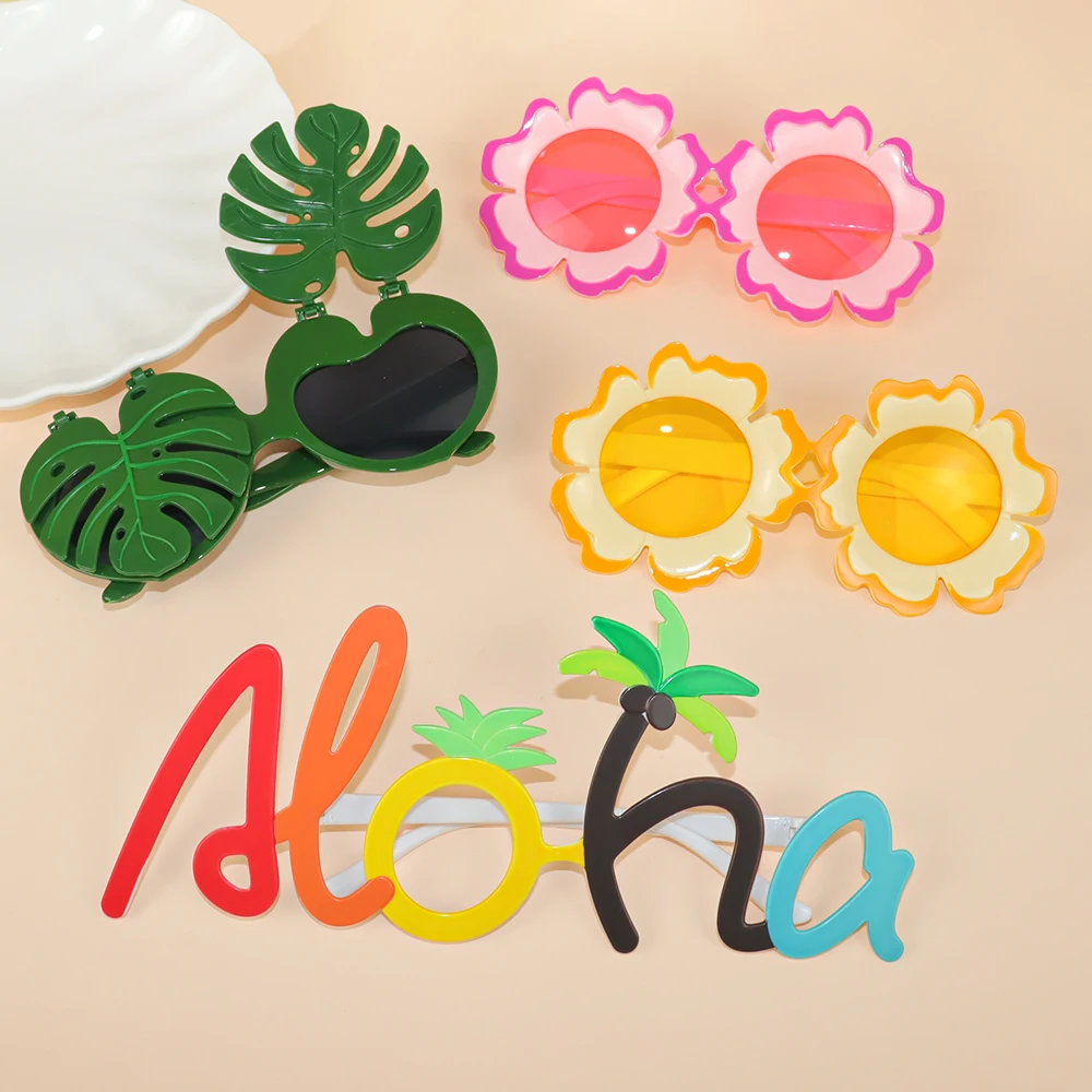 Funny Photo Props Glasses Hawaiian Party Decorations Palm Leaves Fruit Coconut Tree Flamingo Aloha Glasses Summer Birthday Party
Funny Photo Props Glasses Hawaiian Party Decorations Palm Leaves Fruit Coconut Tree Flamingo Aloha Glasses Summer Birthday Party
