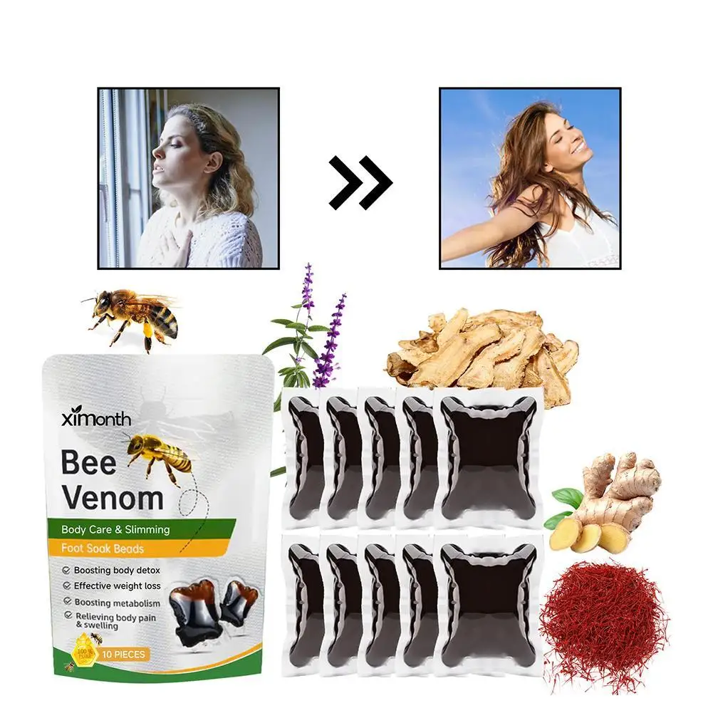 Ximonth 10Pcs New Zealand Bee Slimming Foot Soak Beads Weight Loss Fat Burning Feet Health Care
Ximonth 10Pcs New Zealand Bee Slimming Foot Soak Beads Weight Loss Fat Burning Feet Health Care