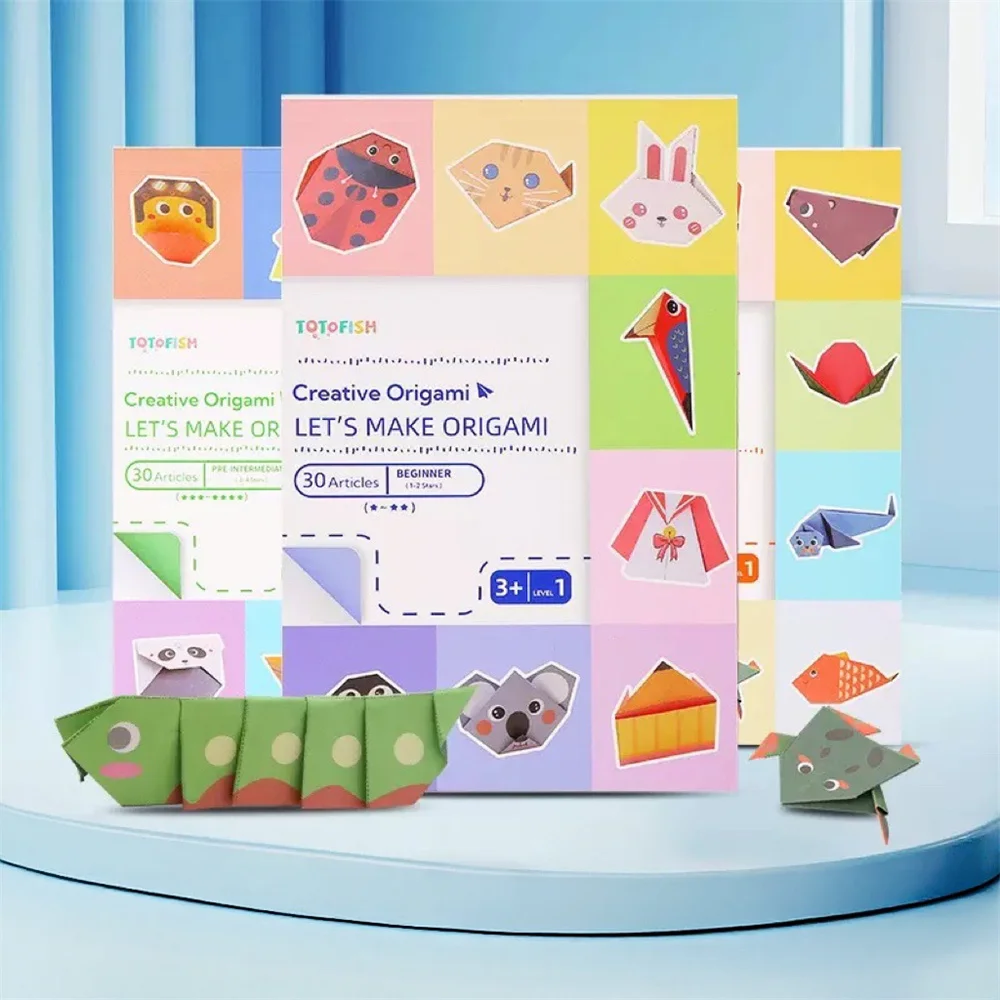 Origami Kit 30 Sheets Origami Paper Craft Guiding Book DIY Art Craft Projects Supplies for Beginners Parent-Child Interaction
Origami Kit 30 Sheets Origami Paper Craft Guiding Book DIY Art Craft Projects Supplies for Beginners Parent-Child Interaction