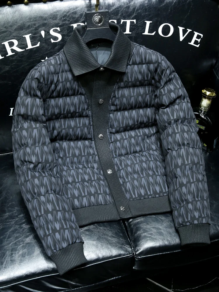 Faionable ort Men's down Jaet Casual Collar Winter Warm Windproof Polyester Fiber Modern Sle Youth Outerwear Coat
Faionable ort Men's down Jaet Casual Collar Winter Warm Windproof Polyester Fiber Modern Sle Youth Outerwear Coat