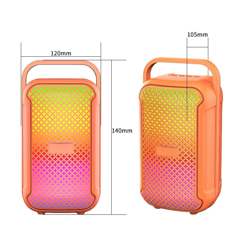 ABS3201 Dual 3" Speaker Bluetooth 5.0 10W Output Magic Lighting TWS AUX/USB/TF 1200mAh
ABS3201 Dual 3" Speaker Bluetooth 5.0 10W Output Magic Lighting TWS AUX/USB/TF 1200mAh