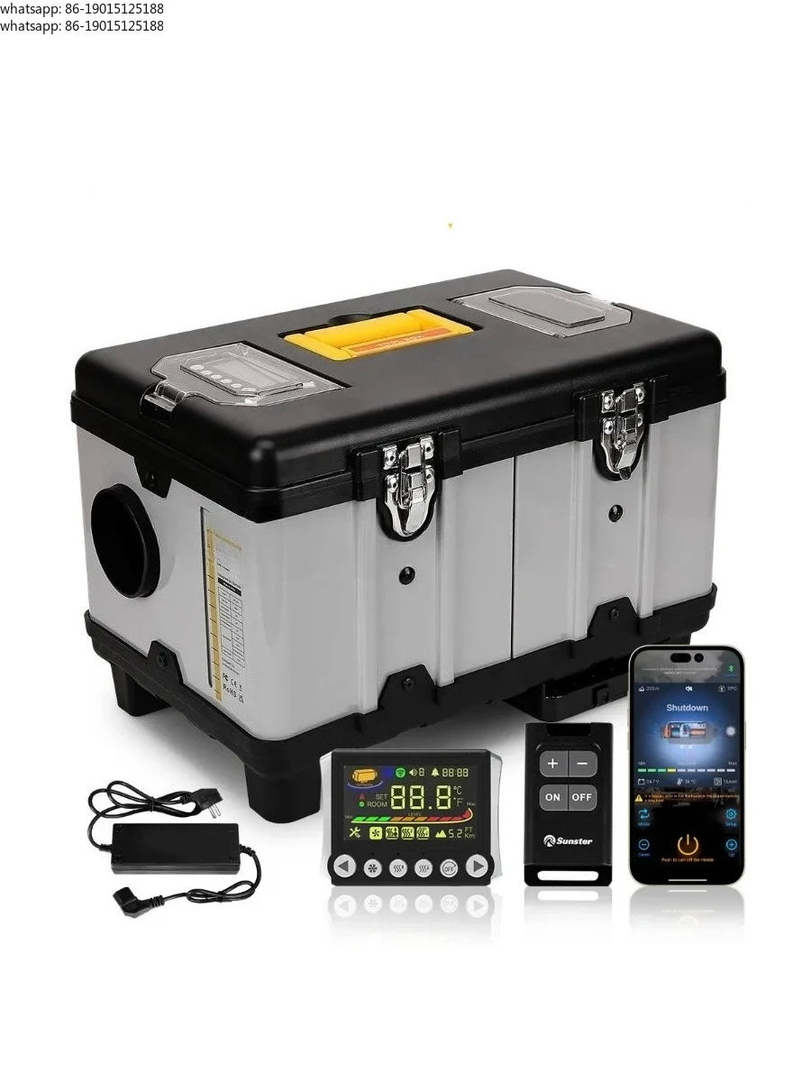 8KW air heater 12V/24V/110-240V LCD Bluetooth high-altitude mode car RV tent new parking heater TB10 toolbox
8KW air heater 12V/24V/110-240V LCD Bluetooth high-altitude mode car RV tent new parking heater TB10 toolbox