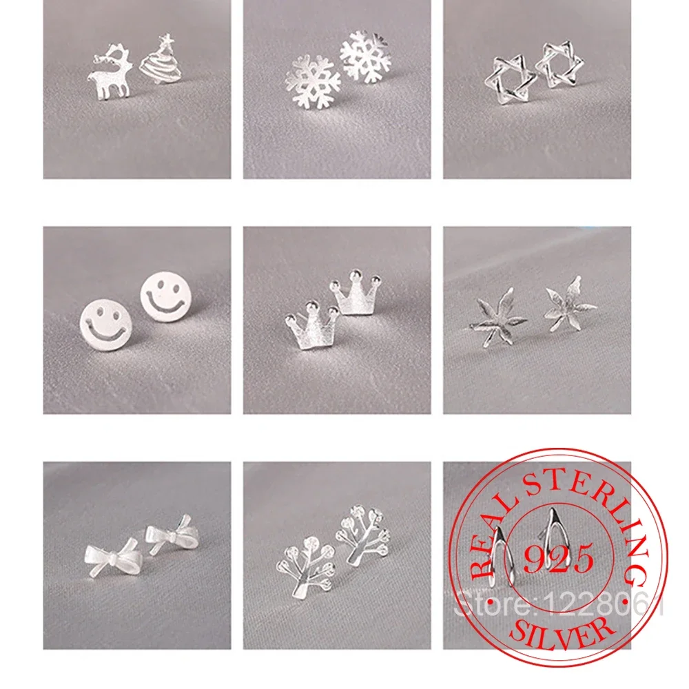 Серьги-гвоздики из твердого серебра 925 пробы, корейские милые серьги-гвоздики с бантом и короной и звездой для женщин и девочек, 2023, Brincos Pendientes
Серьги-гвоздики из твердого серебра 925 пробы, корейские милые серьги-гвоздики с бантом и короной и звездой для женщин и девочек, 2023, Brincos Pendientes