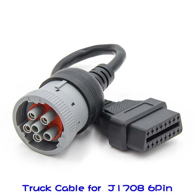 Truck Cable Obd1 To Obd2 Forj1708 Dechi 6pin Female To Obd2 16p
Truck Cable Obd1 To Obd2 Forj1708 Dechi 6pin Female To Obd2 16p