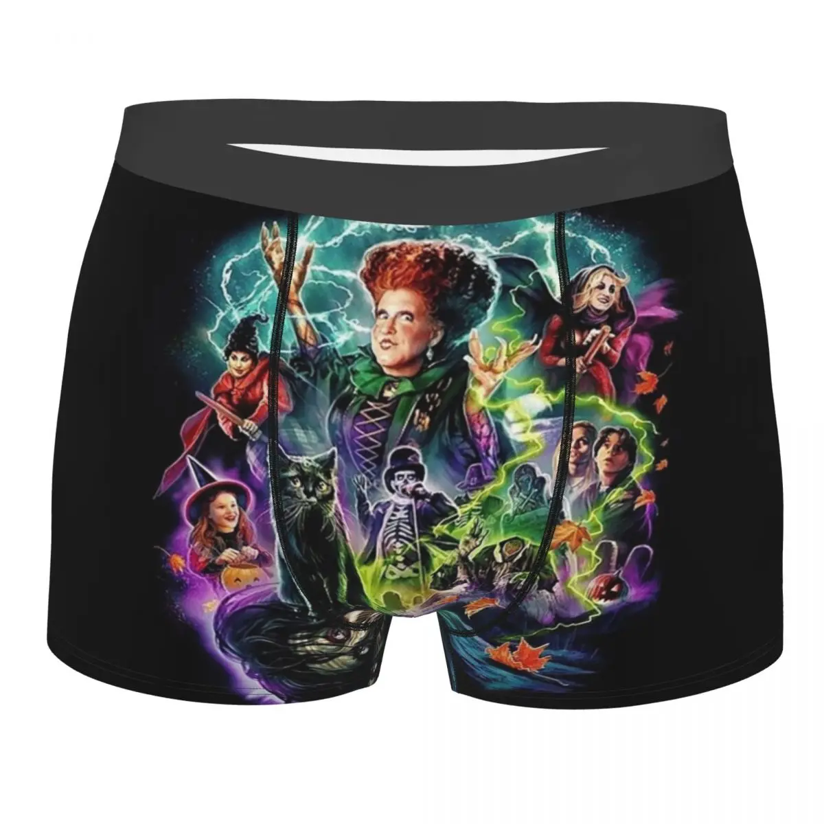 Hocus Halloween Witch Pocus Underwear Men Sexy Printed Customized Witchcraft Boxer Shorts Panties
Hocus Halloween Witch Pocus Underwear Men Sexy Printed Customized Witchcraft Boxer Shorts Panties