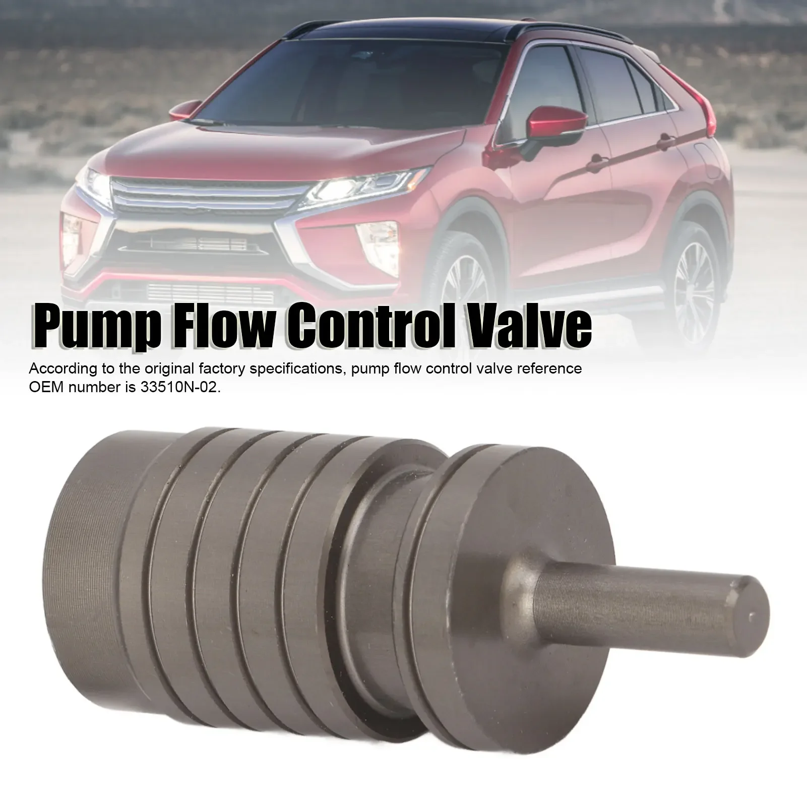 CVT Transmission Pump Flow Control Valve 33510N‑02 Replacement for Dodge Caliber 2007 Up
CVT Transmission Pump Flow Control Valve 33510N‑02 Replacement for Dodge Caliber 2007 Up