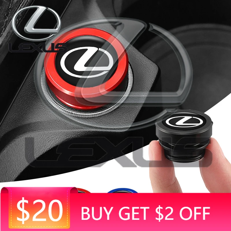 Emblems Car Cigarette Lighter Cover Dustproof Decoration Cap For Lexus UX250h RX450h CT200h RX400h NX300h RX350 RX300 GX470 Acce
Emblems Car Cigarette Lighter Cover Dustproof Decoration Cap For Lexus UX250h RX450h CT200h RX400h NX300h RX350 RX300 GX470 Acce