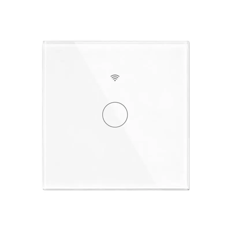 3CGRO-Tuya Smart Matter Light Switch Wifi EU Standard 1-Way Glass Touch Panel APP Remote Control Voice Enabled White
3CGRO-Tuya Smart Matter Light Switch Wifi EU Standard 1-Way Glass Touch Panel APP Remote Control Voice Enabled White
