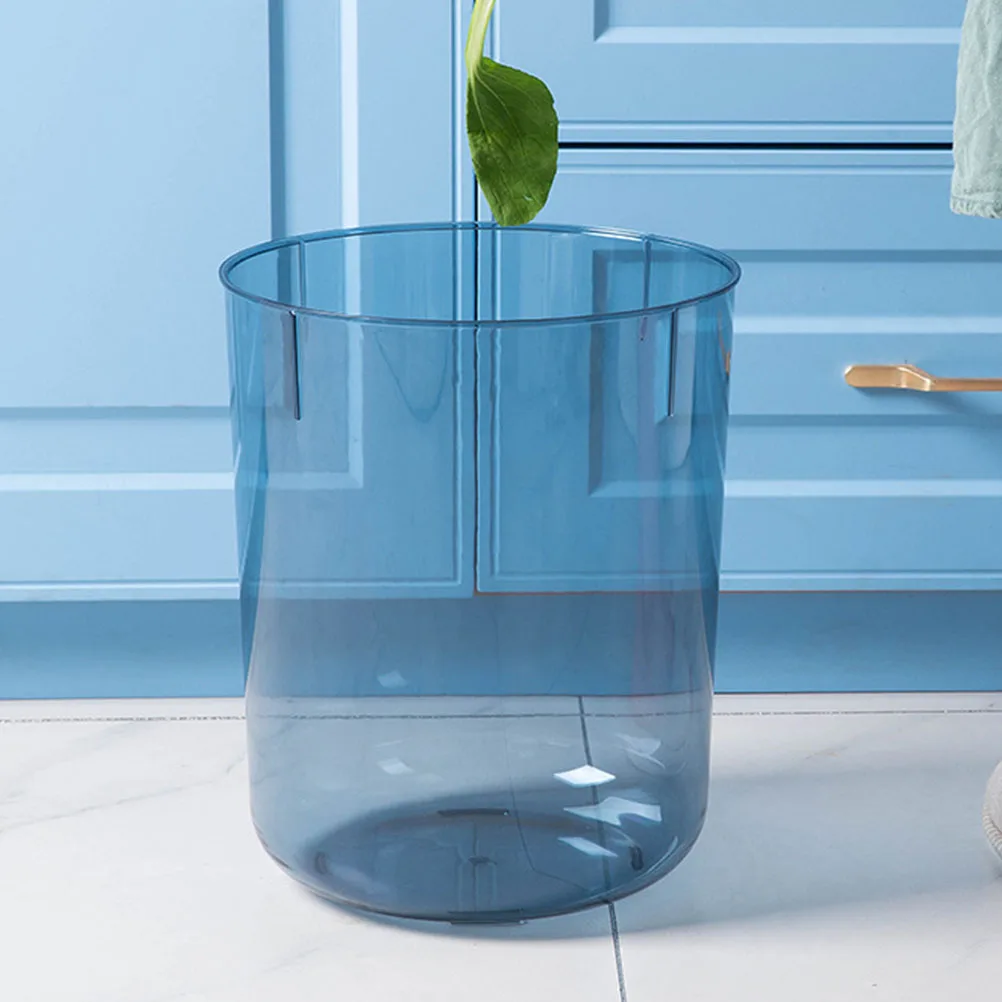 Household Trash Can Large Capacity PET Material Simple Structure Waste Bin for Home Office Clear Practical Garbage Bucket
Household Trash Can Large Capacity PET Material Simple Structure Waste Bin for Home Office Clear Practical Garbage Bucket