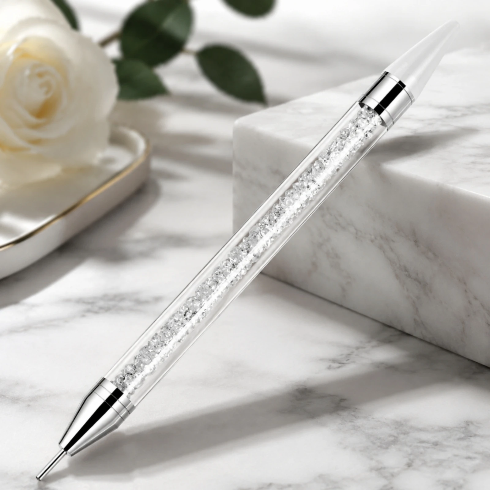 Rhinestone Picker with Steel Tip Easy to Handle Rhinestone Pickup Pen Adhesive Pen with Metal Tip Sturdy Tool Comfortable
Rhinestone Picker with Steel Tip Easy to Handle Rhinestone Pickup Pen Adhesive Pen with Metal Tip Sturdy Tool Comfortable