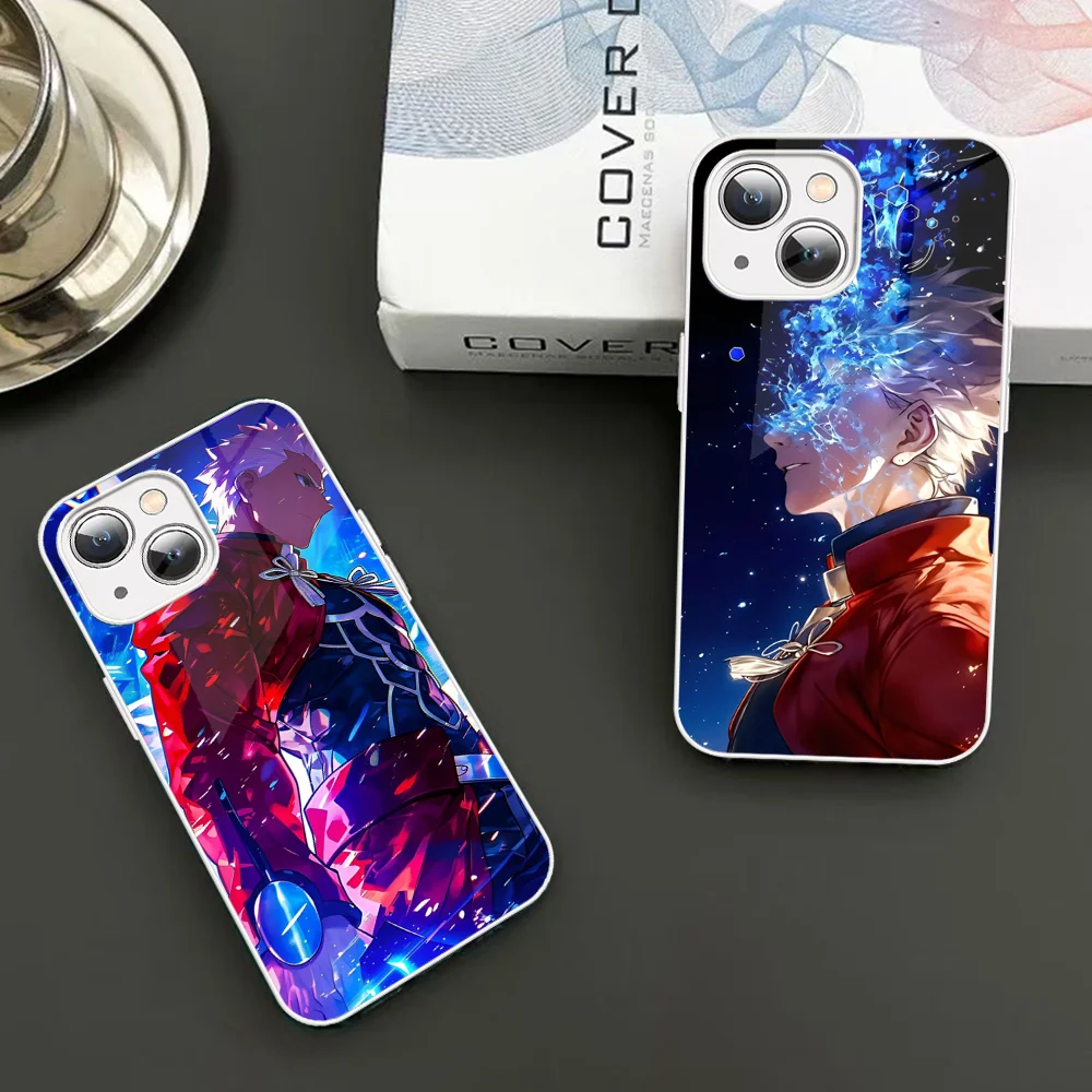 F-Fate E-EMIYA Phone Case Tempered Glass For Iphone 14 13 12 11 Pro Mini XS MAX 14Plus X XS XR Fundas
F-Fate E-EMIYA Phone Case Tempered Glass For Iphone 14 13 12 11 Pro Mini XS MAX 14Plus X XS XR Fundas