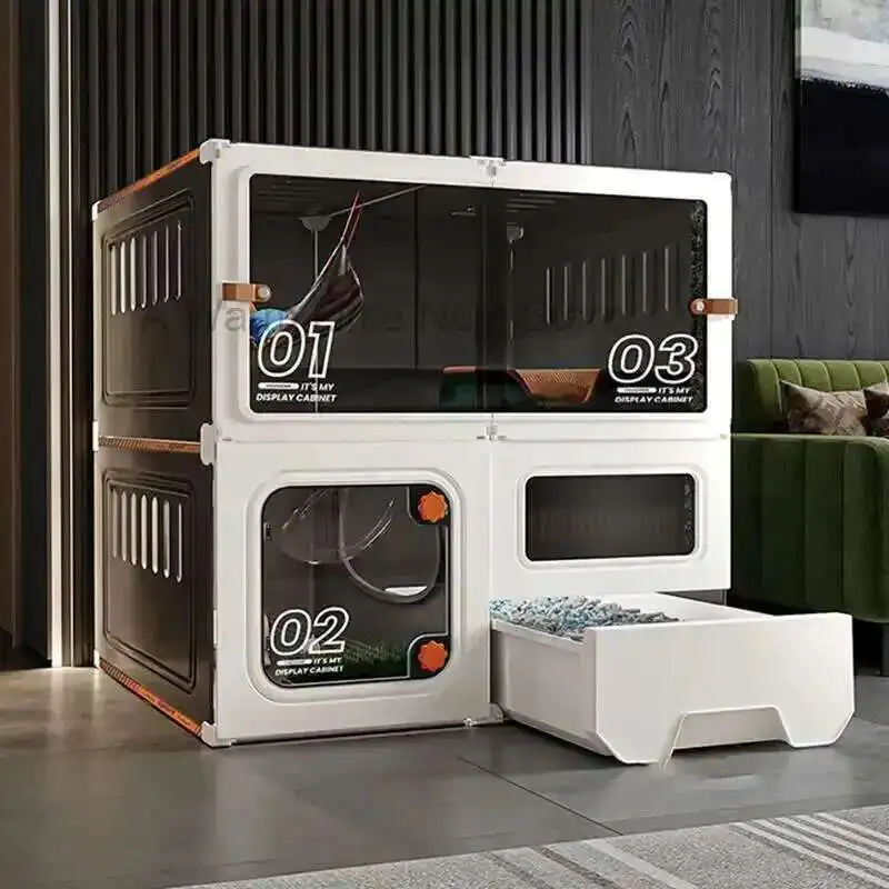 Minimalist Modern Cat House Cats Litter Box Integrated Cat Cage Light Luxury Large Free Space Household Indoor Cages for Cats
Minimalist Modern Cat House Cats Litter Box Integrated Cat Cage Light Luxury Large Free Space Household Indoor Cages for Cats