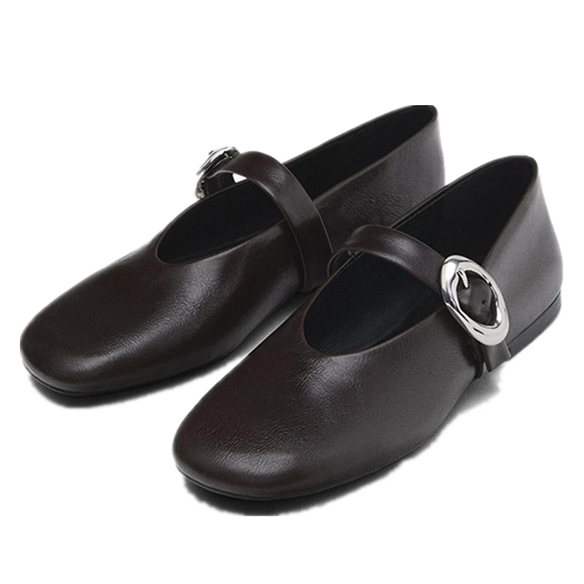 Withered Minimalist Brown Elegant Flat Shoes Women Fashion Comfortable Genuine Leather Versatile Round Toe Retro Mary Jane Shoes
Withered Minimalist Brown Elegant Flat Shoes Women Fashion Comfortable Genuine Leather Versatile Round Toe Retro Mary Jane Shoes