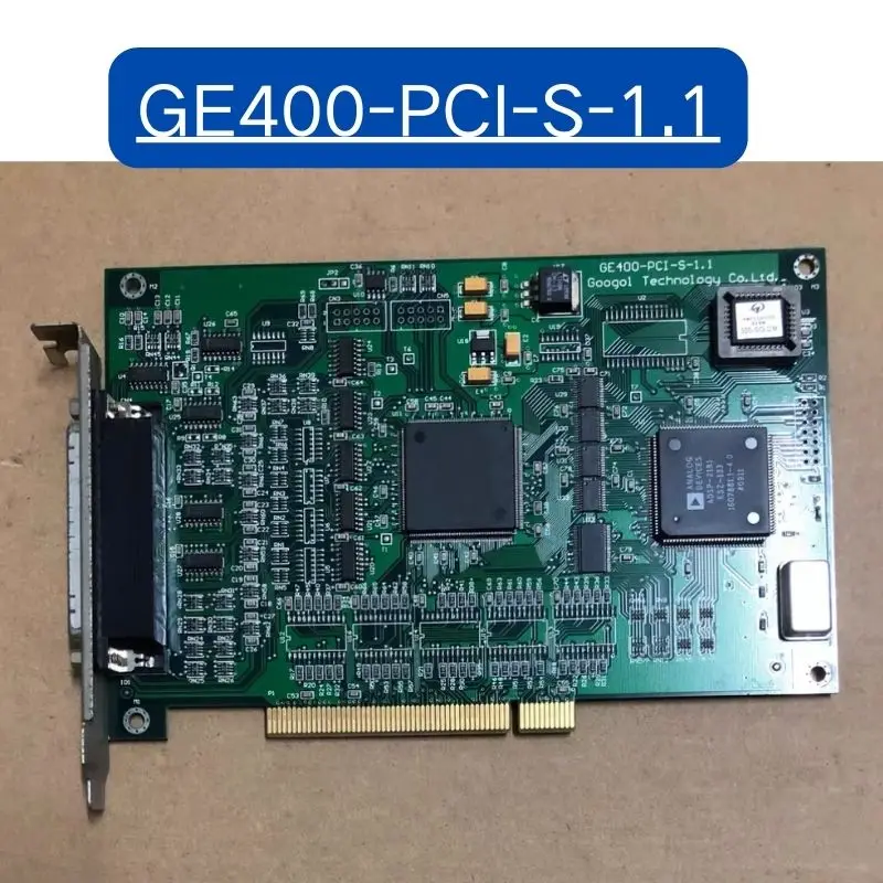 Использованная карта управления движением GE400-PCI-S-1.1 с фиксированной высотой, протестирована, исправна. Быстрая доставка.
Использованная карта управления движением GE400-PCI-S-1.1 с фиксированной высотой, протестирована, исправна. Быстрая доставка.