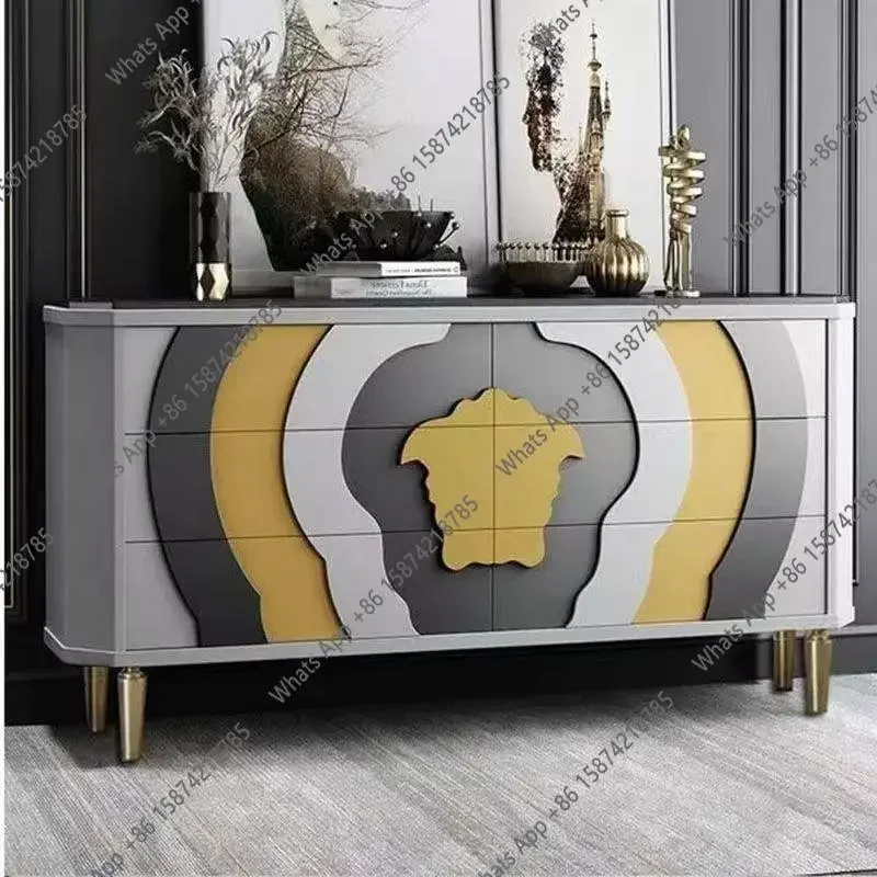 08 Italian Side Cabinet Light Luxury Door Cabinet Designer Villa Art Decoration Cabinet Living Room Storage X
08 Italian Side Cabinet Light Luxury Door Cabinet Designer Villa Art Decoration Cabinet Living Room Storage X