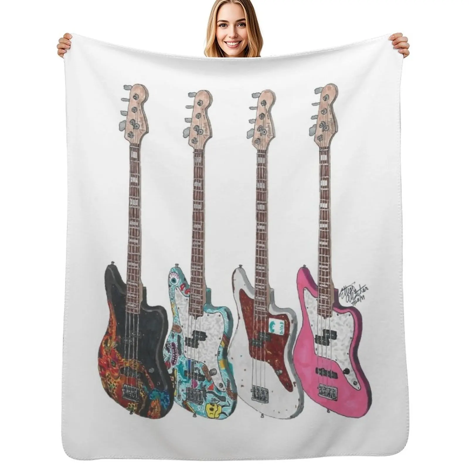 Basses Throw Blanket Soft Comfort Blanket for Reading Watching TV
Basses Throw Blanket Soft Comfort Blanket for Reading Watching TV
