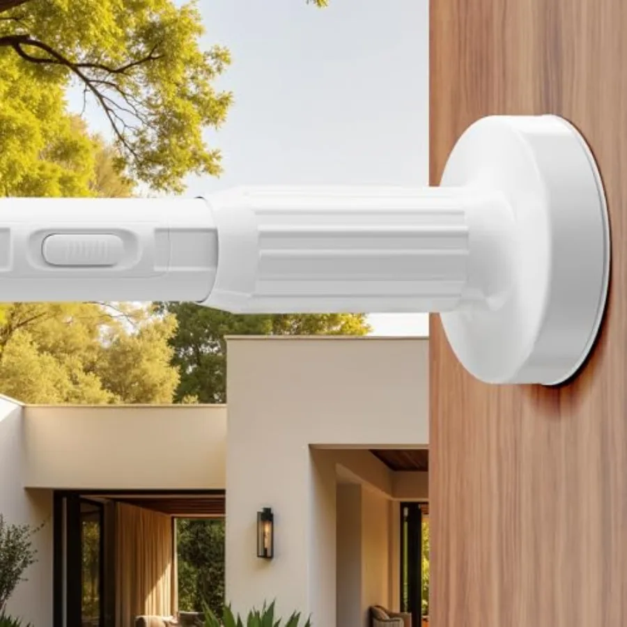 Tension Curtain Rod 41-173In-22Lb Outdoor Extra Long Curtain Rod No Drilling for Window or Bathroom Patio, Adjustable Heavy Dut
Tension Curtain Rod 41-173In-22Lb Outdoor Extra Long Curtain Rod No Drilling for Window or Bathroom Patio, Adjustable Heavy Dut