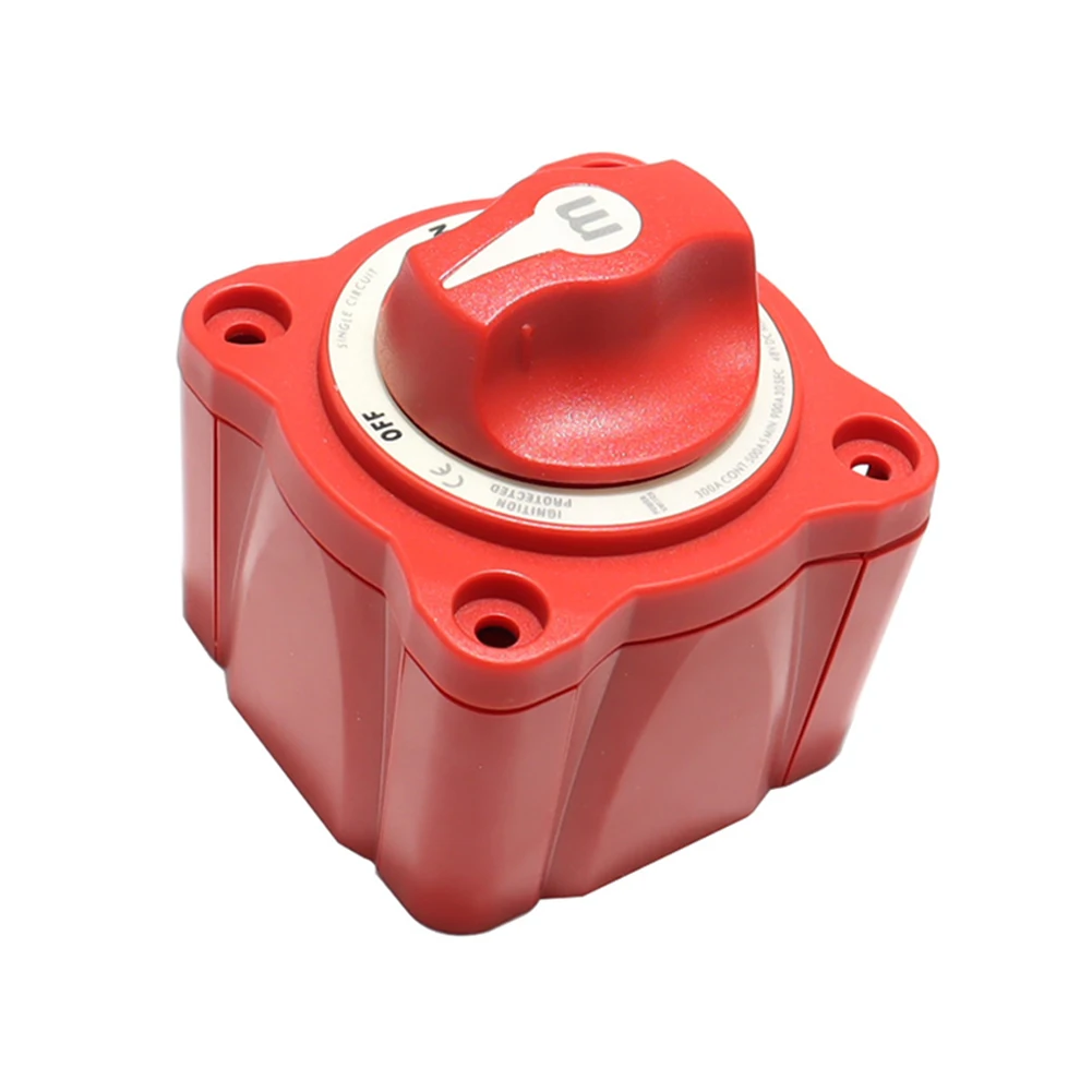 300A Battery Cut Off Switch Auto Accessories 12V-48V Cut Off Isolator Plastic Battery IsolatorDisconnect Switch for Truck Marine
300A Battery Cut Off Switch Auto Accessories 12V-48V Cut Off Isolator Plastic Battery IsolatorDisconnect Switch for Truck Marine