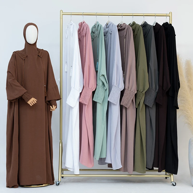 New Muslim Abaya Jilbab Kaftan Women Hooded Dress Islamic Dubai Robe Plain Dress African Turkish Robe Southeast Asia Clothes
New Muslim Abaya Jilbab Kaftan Women Hooded Dress Islamic Dubai Robe Plain Dress African Turkish Robe Southeast Asia Clothes