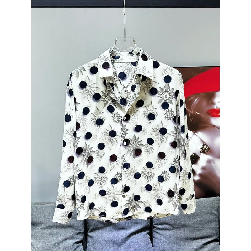 SuperAen Spring and Summer New Lightweight Long Sleeves Shirt for Women Oversize Fashion Retro Polka Dot Print Casual Tops
SuperAen Spring and Summer New Lightweight Long Sleeves Shirt for Women Oversize Fashion Retro Polka Dot Print Casual Tops