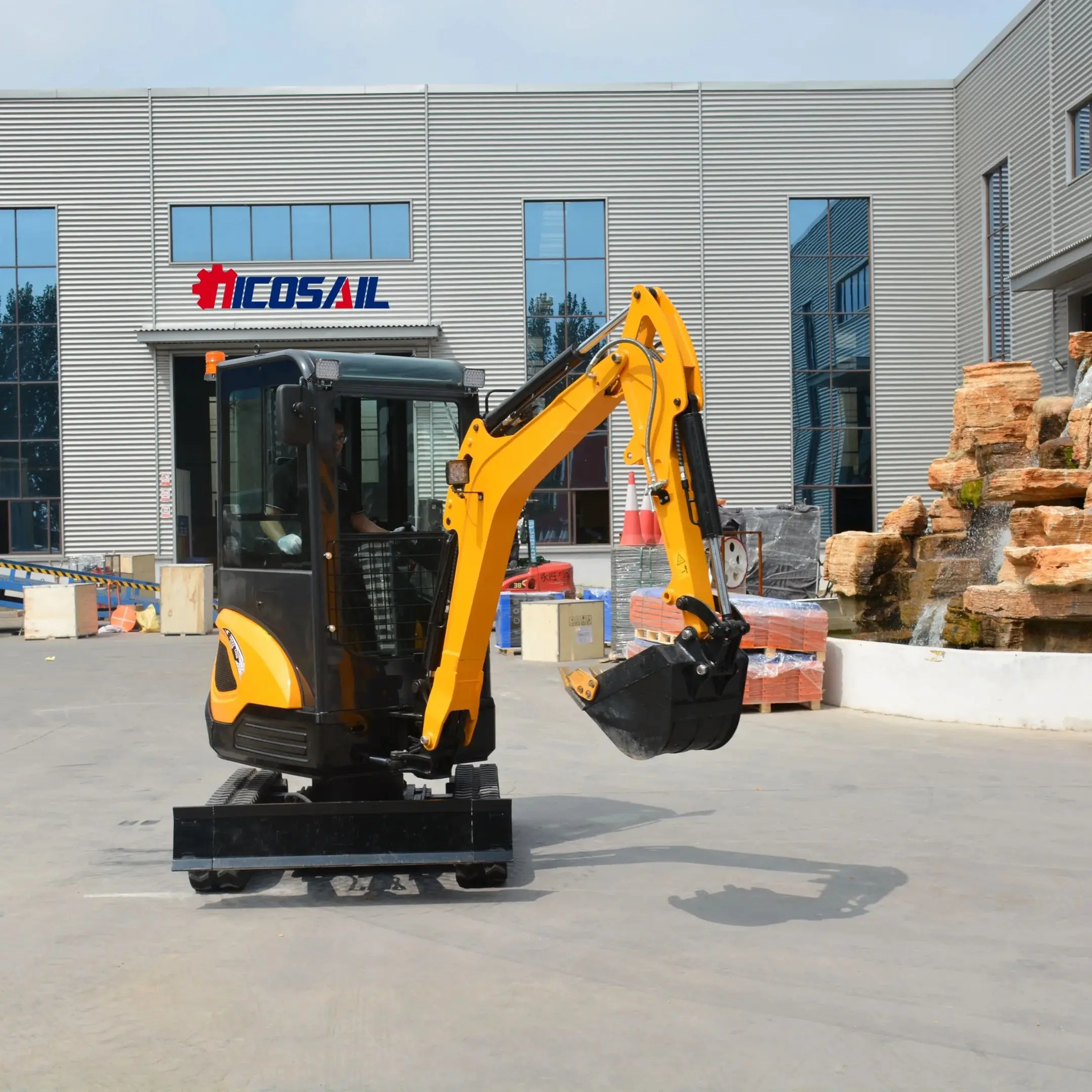 Mini Excavator 2.5 Tons Track Bucket Chinese Brand for Sale - Compact Excavation Equipment
Mini Excavator 2.5 Tons Track Bucket Chinese Brand for Sale - Compact Excavation Equipment