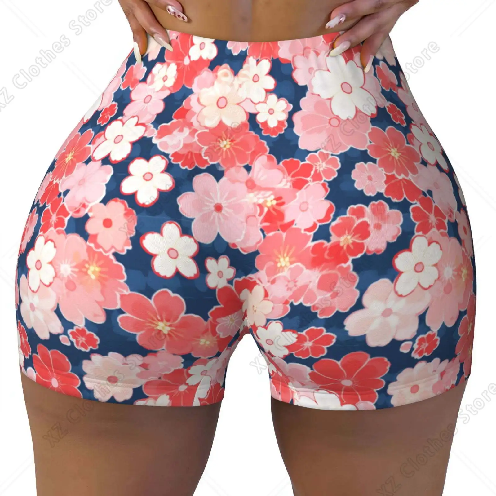 Japanese Cherry Blossoms Print Workout Shorts for Women Soft Smooth Gym Yoga Scrunch Active Tennis Workout Running Shortss
Japanese Cherry Blossoms Print Workout Shorts for Women Soft Smooth Gym Yoga Scrunch Active Tennis Workout Running Shortss