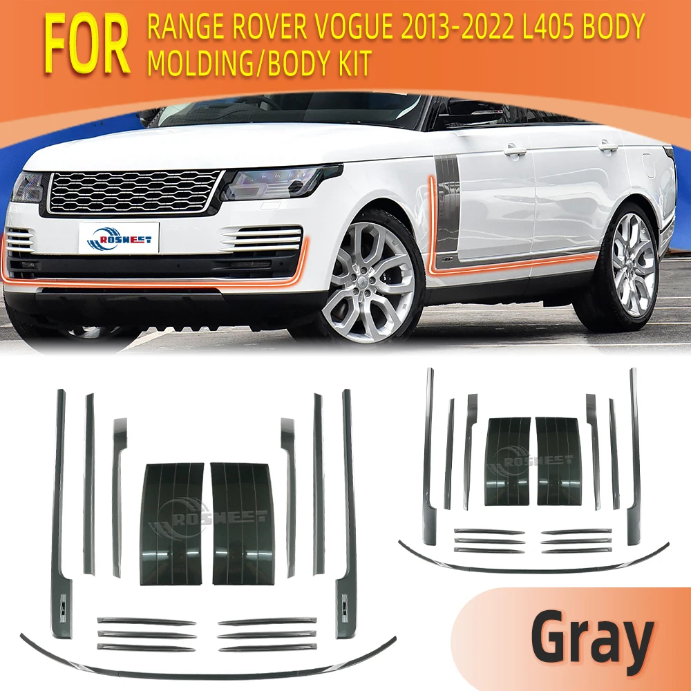 Limited Edition Grey Body Kit For Range Rover Vogue 2013-2022 Year Luxury Body Kit Decoration Side Air Vent Door Trim Strip
Limited Edition Grey Body Kit For Range Rover Vogue 2013-2022 Year Luxury Body Kit Decoration Side Air Vent Door Trim Strip