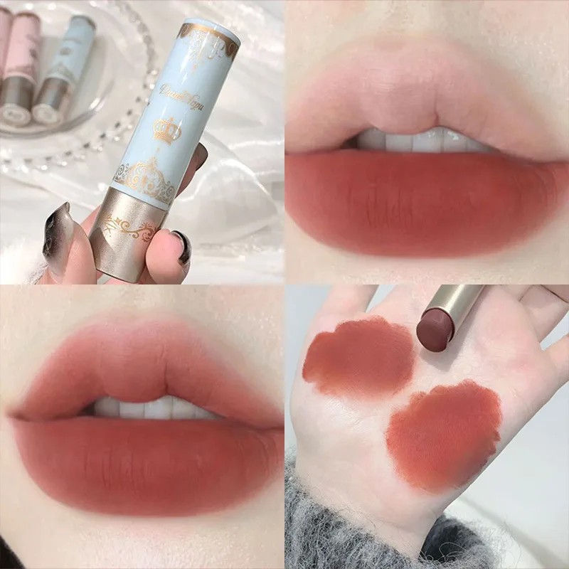 Portable Lip Mud Stick Matte Nude Finish Long Wear No Smudge for Student Affordable Essential Lip Makeup
Portable Lip Mud Stick Matte Nude Finish Long Wear No Smudge for Student Affordable Essential Lip Makeup