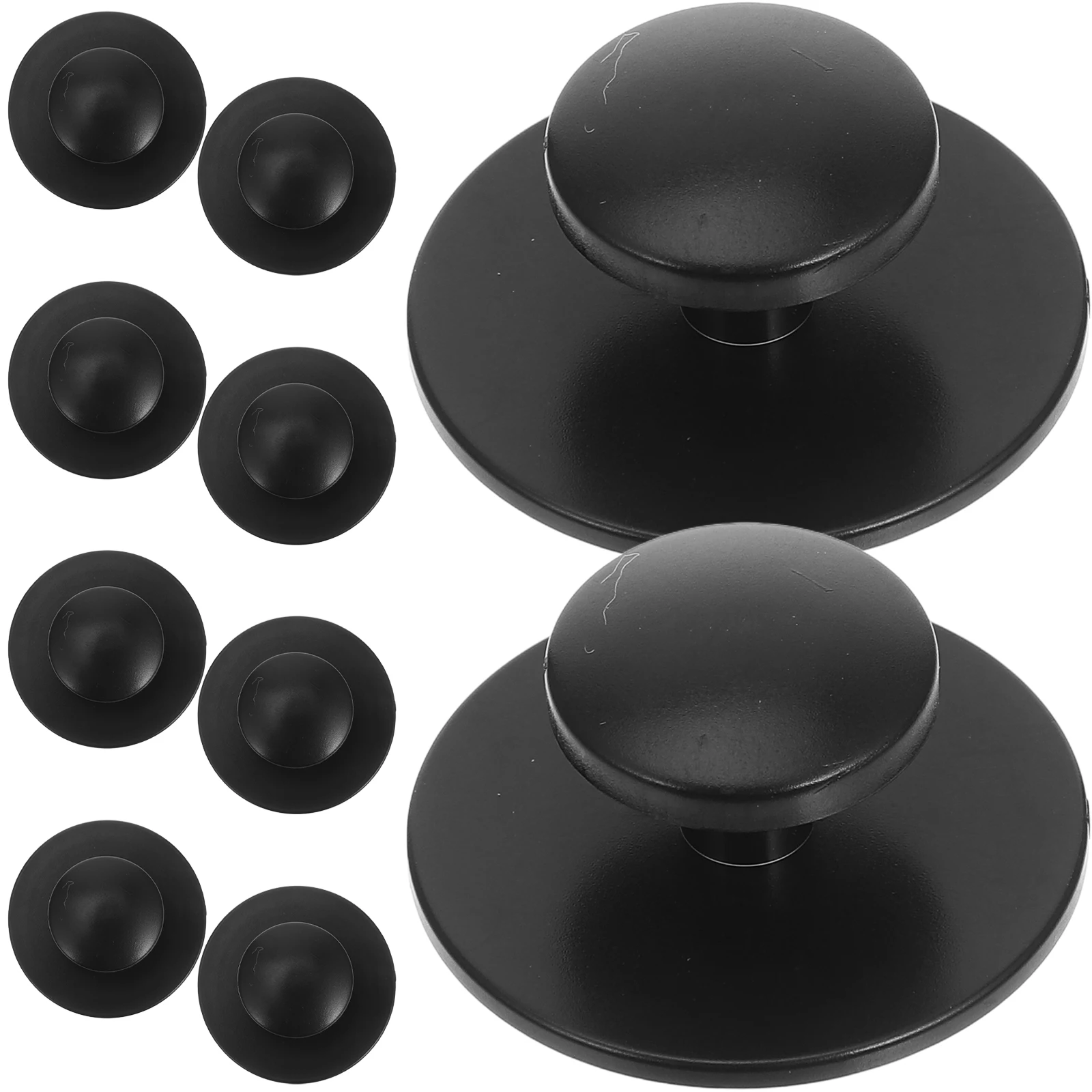 10Pcs Round Self Adhesive Cabinet Knobs Stick on Handles for Glass Door Cupboard Wardrobe Kitchen Drawer Pulls Comfortable Grip
10Pcs Round Self Adhesive Cabinet Knobs Stick on Handles for Glass Door Cupboard Wardrobe Kitchen Drawer Pulls Comfortable Grip