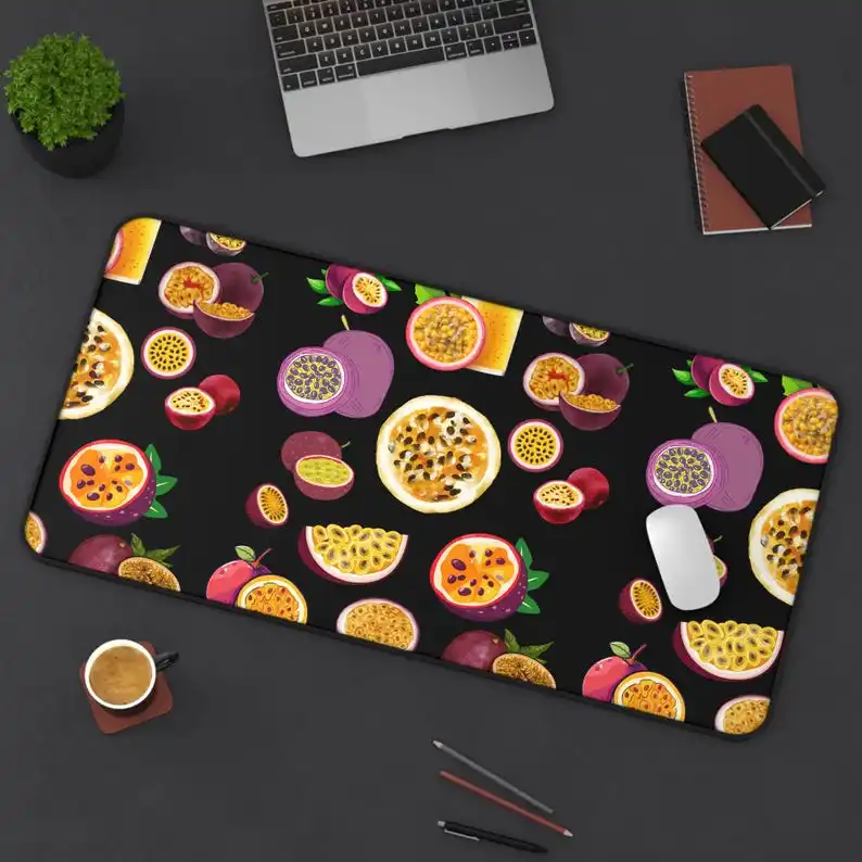 Tropical Passion Fruit Table Mat, Desserts,Vacation Fruit Lovers - Mouse Pad, Desk Accessories, Home Office Decor, Tropical Desk
Tropical Passion Fruit Table Mat, Desserts,Vacation Fruit Lovers - Mouse Pad, Desk Accessories, Home Office Decor, Tropical Desk