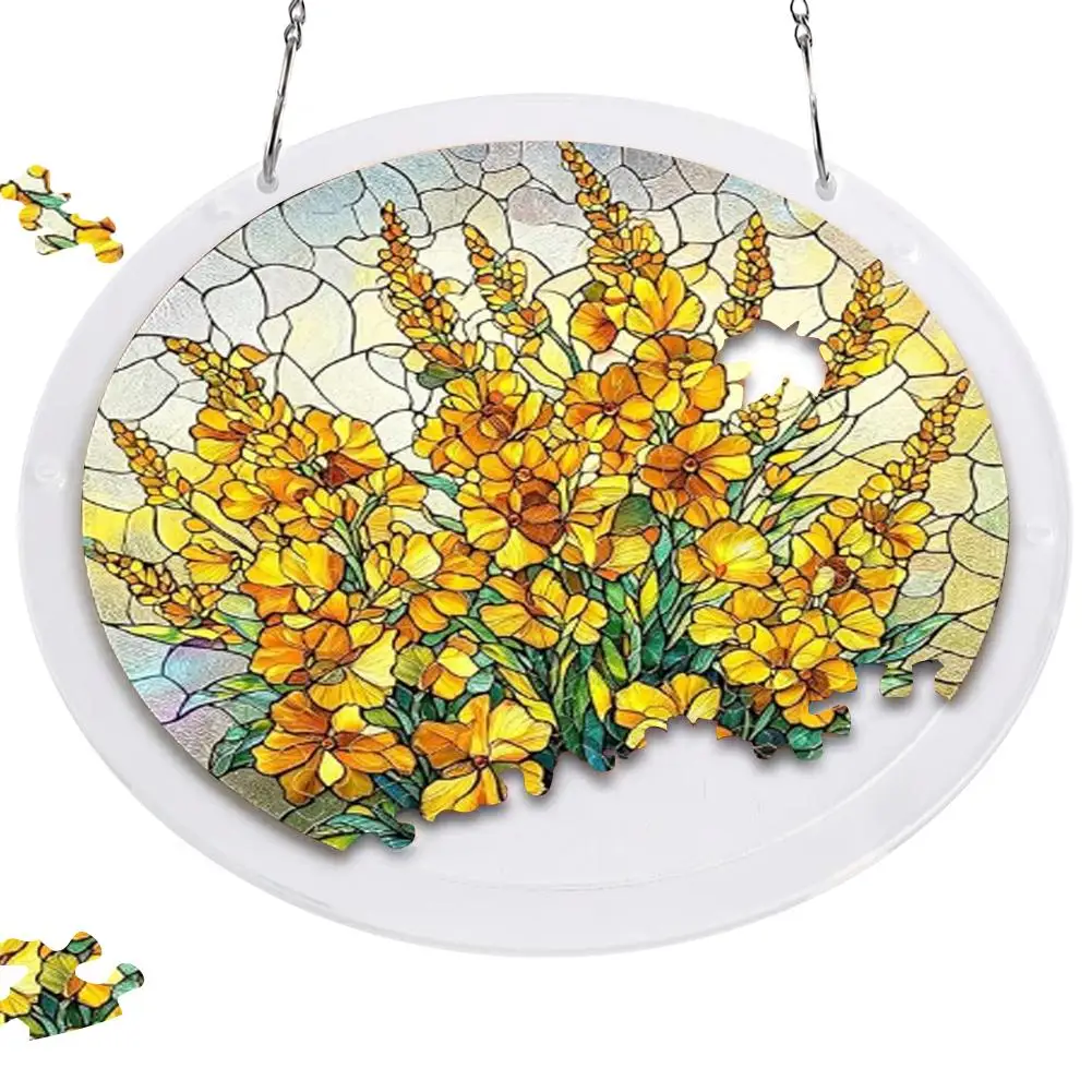 Acrylic Puzzle DIY 3D Puzzle Suncatcher Window Hanging Garden Decor Birthday Gifts For Women Home Ornament
Acrylic Puzzle DIY 3D Puzzle Suncatcher Window Hanging Garden Decor Birthday Gifts For Women Home Ornament