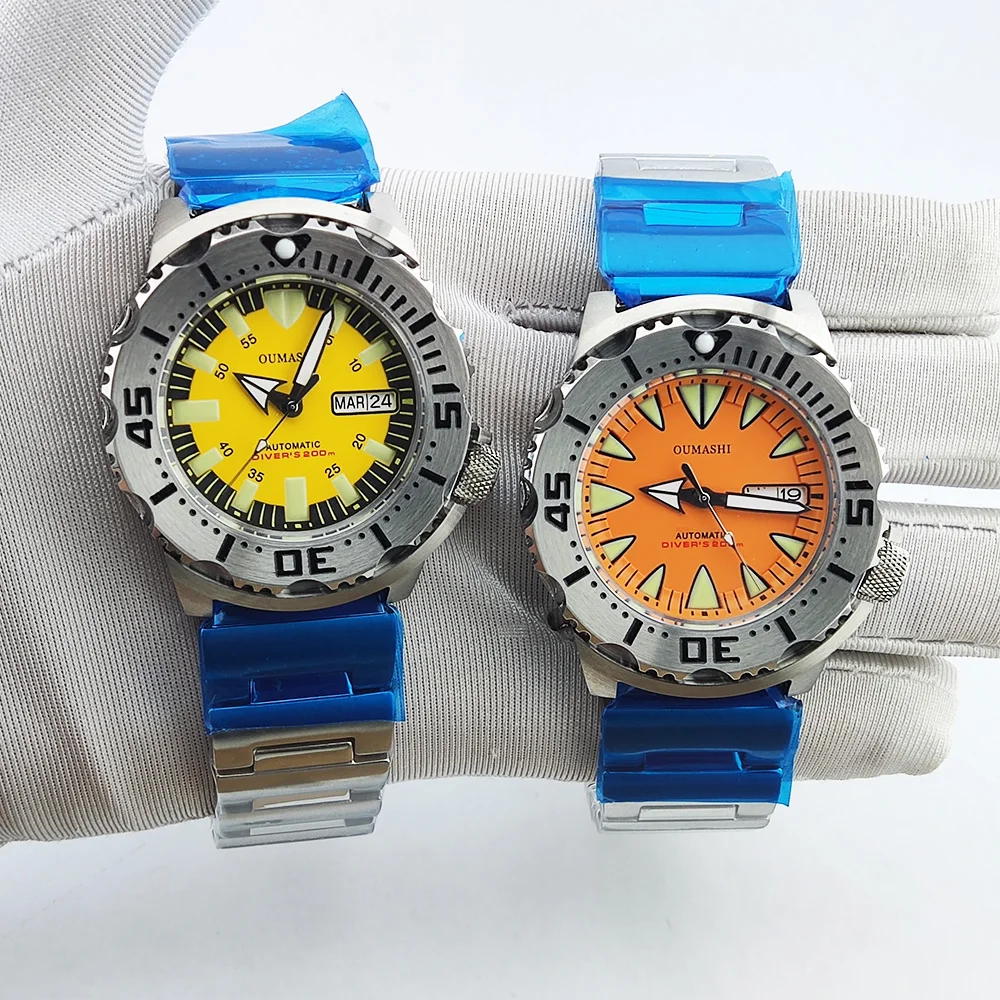 Mechanical sports NH36 watch 42mm Men's watch steel Rotating bezel case Sapphire glass 20bar waterproof NH36 Automatic movement
Mechanical sports NH36 watch 42mm Men's watch steel Rotating bezel case Sapphire glass 20bar waterproof NH36 Automatic movement