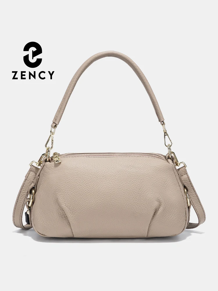 Zency Women's Genuine Leather Bag Simple High Quality Khaki Simple Pillow Handbag Female Shoulder Crossbody Ladies Leather Bag
Zency Women's Genuine Leather Bag Simple High Quality Khaki Simple Pillow Handbag Female Shoulder Crossbody Ladies Leather Bag