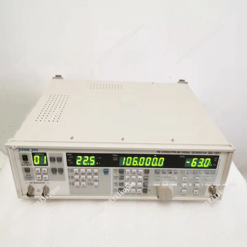 SG-1501B Высокочастотный стереогенератор FM/AM Стандартный источник сигнала 150 МГц
SG-1501B Высокочастотный стереогенератор FM/AM Стандартный источник сигнала 150 МГц
