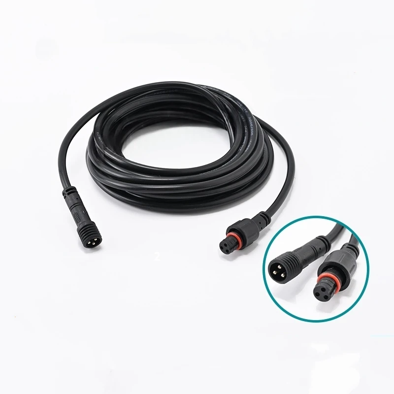 Waterproof extension cable Male and female plug Aviation industry Outdoor LED automotive power wiring cable connector 2 4 pins
Waterproof extension cable Male and female plug Aviation industry Outdoor LED automotive power wiring cable connector 2 4 pins