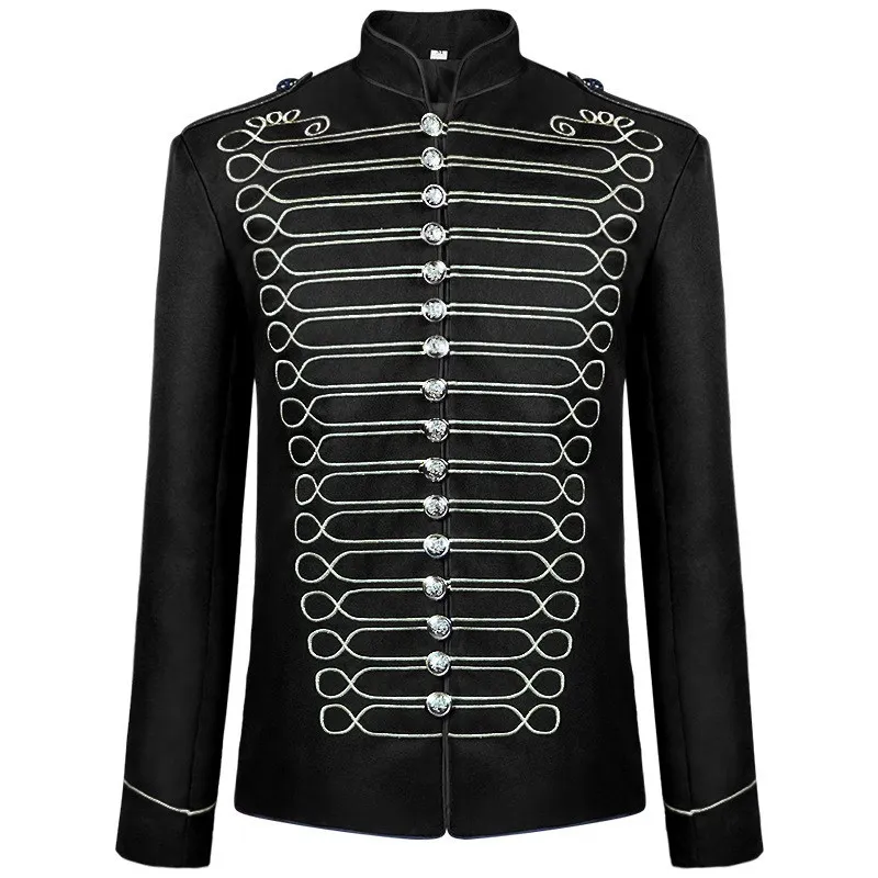 New Medieval Gothic Style Halloween Men's Costume Vintage Steam Drummer Outfit Stage Performance Traditional Chinese Clothing
New Medieval Gothic Style Halloween Men's Costume Vintage Steam Drummer Outfit Stage Performance Traditional Chinese Clothing