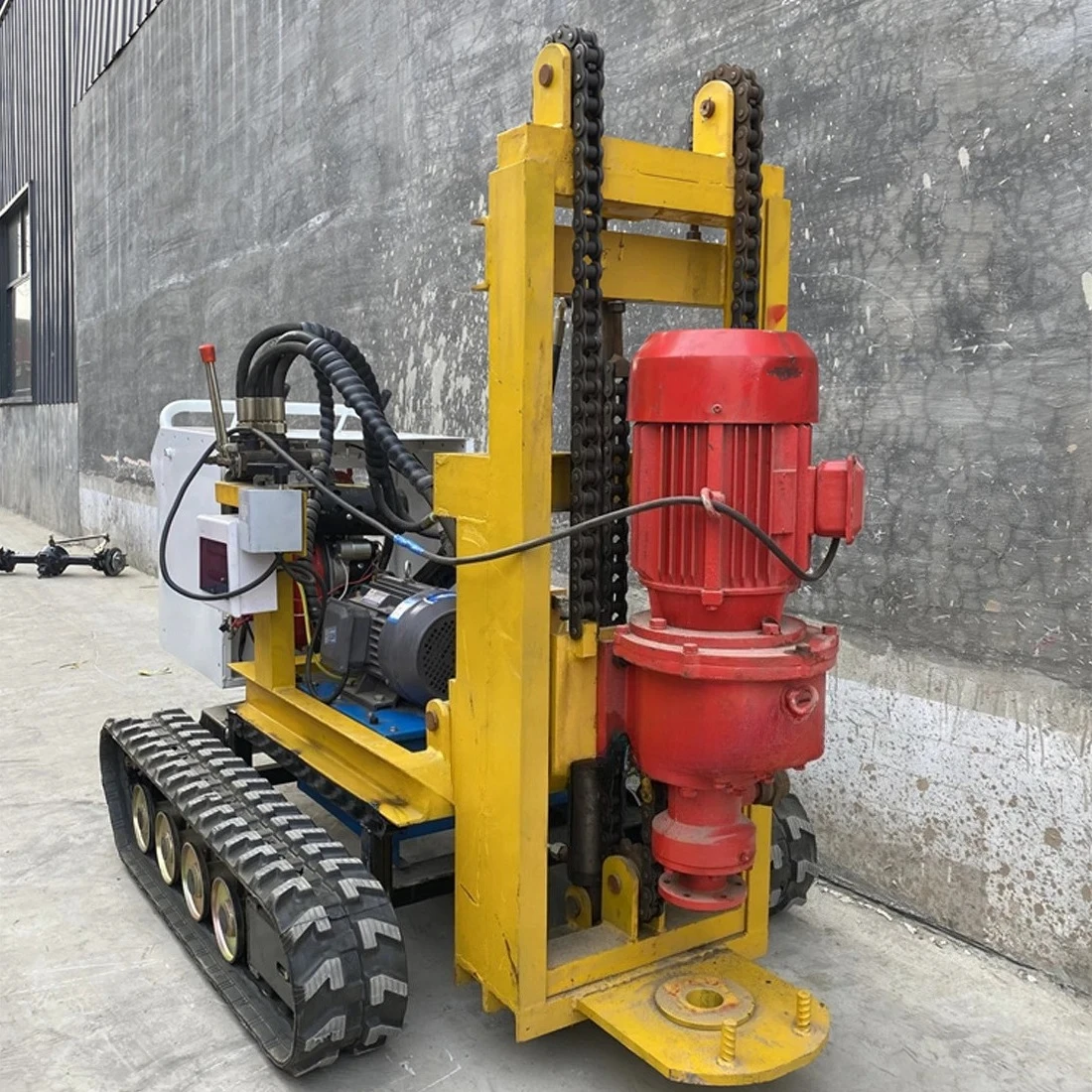 Small crawler down-the-hole drill rig/quarrying slope support drill rig water-gas drill rig
Small crawler down-the-hole drill rig/quarrying slope support drill rig water-gas drill rig